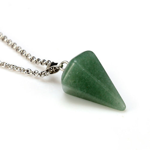 Load image into Gallery viewer, Natural Stone Pendant Necklace