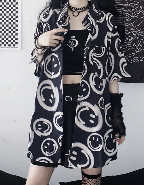 Load image into Gallery viewer, Black Half Sleeve Blouse